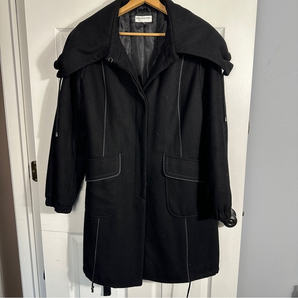 Bijenkorf Collection Eur. sz. 44 (US 12) heavyweight coat, wool blend, winter - Picture 1 of 16